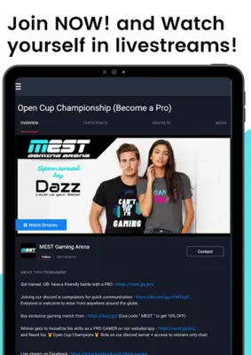 MEST.gg's Gaming Arena android App screenshot 0